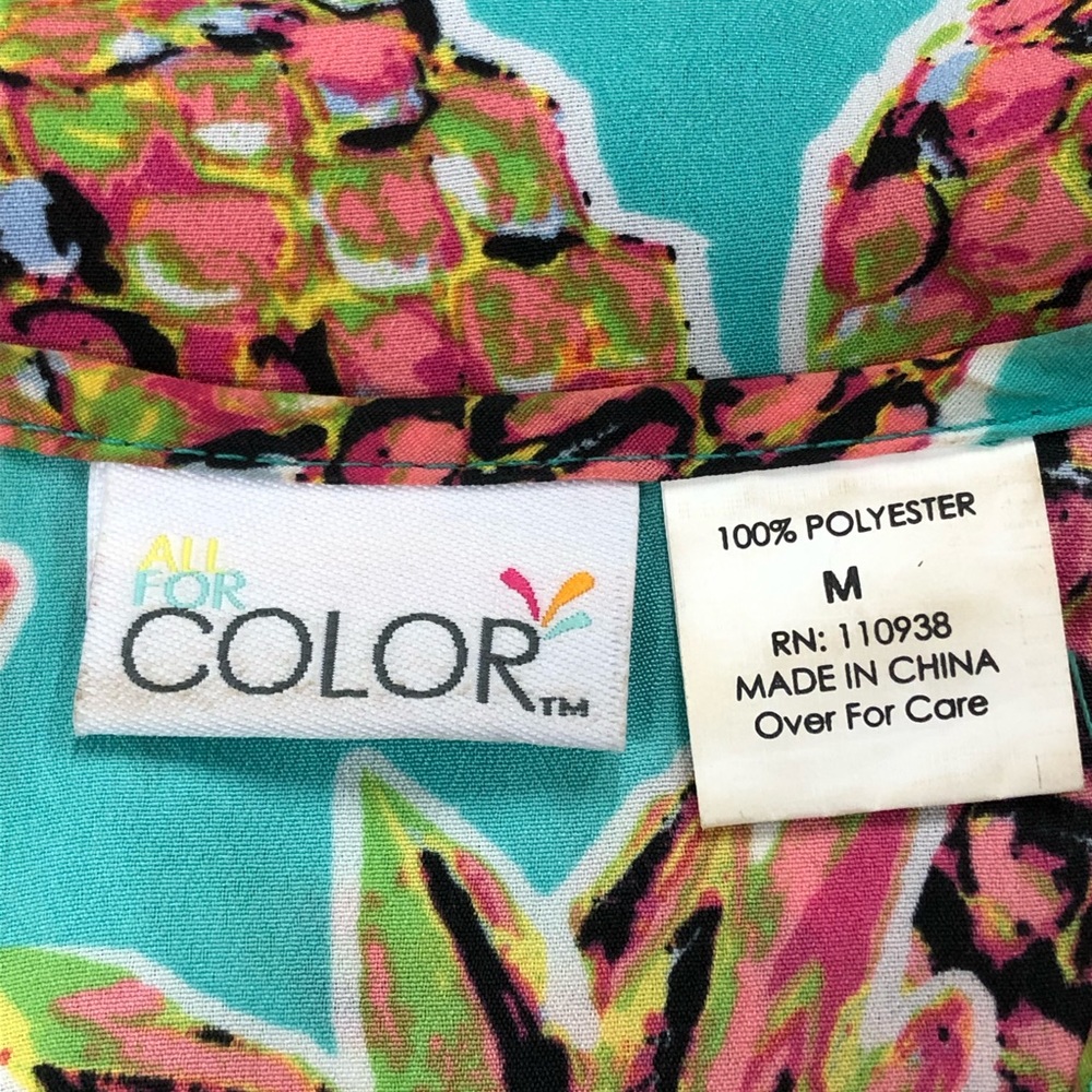 All For Color pineapple print tank top - Picture 4 of 7